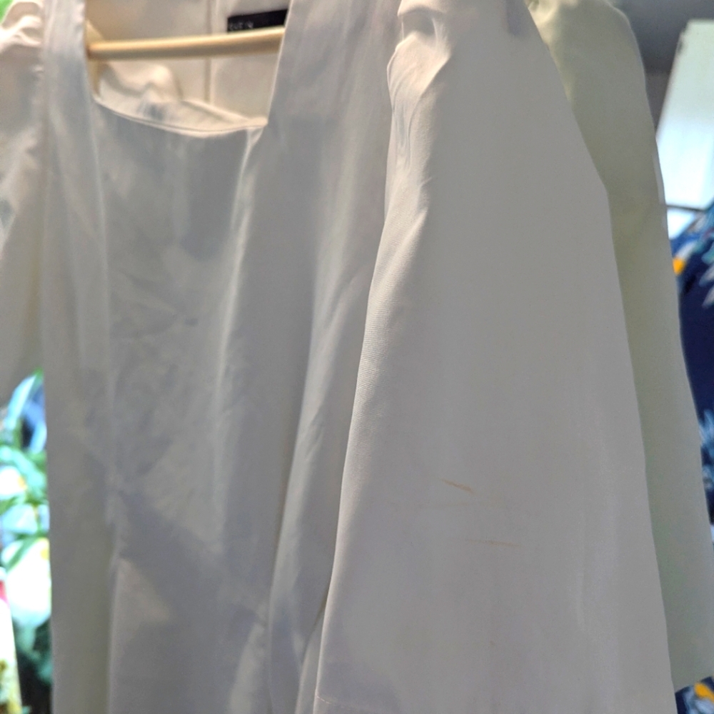 Mini White Dress